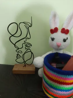 تندیس نیتا متال طرح دو چهره