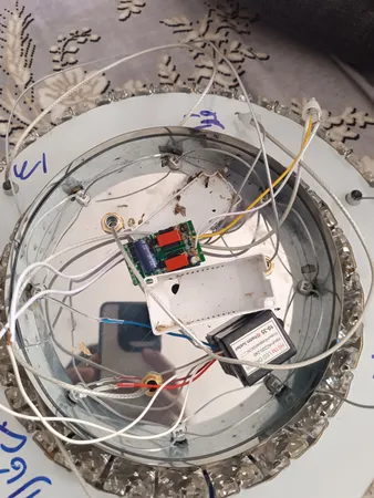 لوستر سقفی کد 3-LM102/C