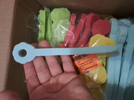 بیگودی مو مدل فومی بسته 100 عددی