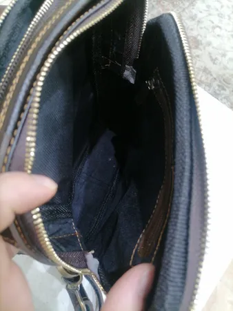 کیف دوشی رویال چرم کد W71-1