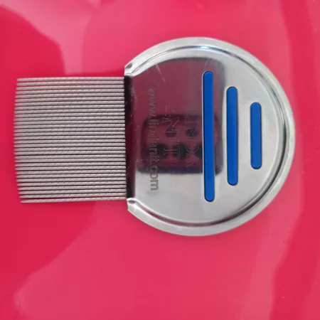 شانه ضد شپش لیندا نیت مدل تمام استیل پاک کننده تخم شپش