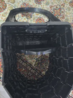 توالت سفری تاشو مدل Integrated Portable Folding