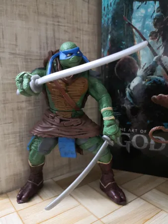 اکشن فیگور طرح لاک پشت های نینجا مدل لئوناردو