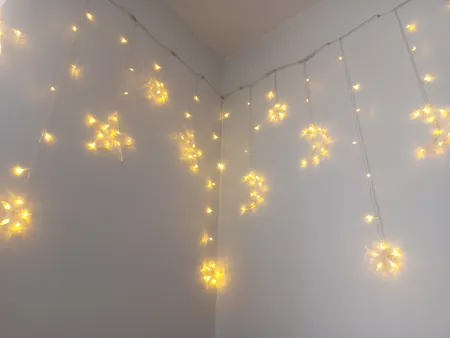 ریسه ال ای دی مدل ماه و ستاره بزرگ نامتقارن کد ASFS52 طول 2.5 متر