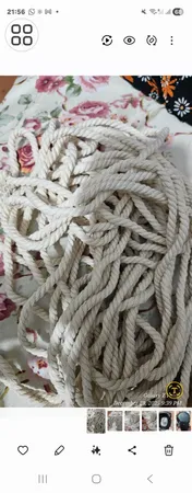 نخ مکرومه مدل تابیده کد 100G