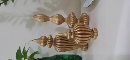 شمع دست ساز مدل گلدان مجموعه 3 عددی