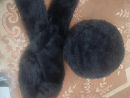 ست کلاه و شال گردن مدل روسی