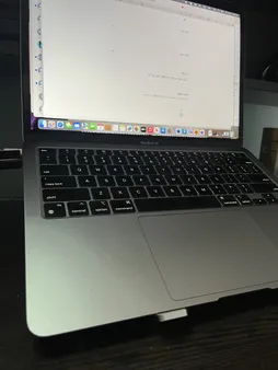 پایه نگهدارنده لپ‌تاپ کیوب مدل X