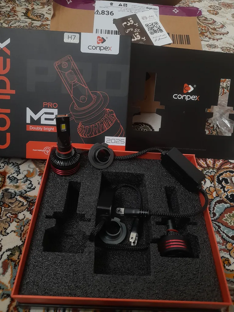هدلایت کانپکس مدل M8 PRO پایه H7 بسته دو عددی