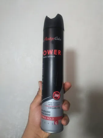 اسپری حالت دهنده مو نیو پرستیژ کالر مدل SUPER SHINE حجم 500 میلی لیتر