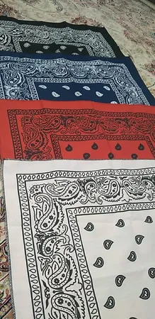 دستمال سر و گردن مدل khavar012