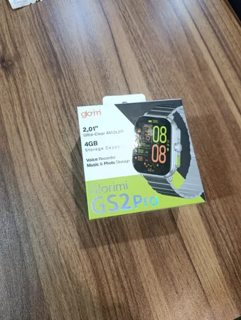 ساعت هوشمند 46 میلی‌متری گلوریمی مدل GS2 Pro دارای قابلیت های صفحه نمایش رنگی، صفحه نمایش لمسی، کنترل سطح اکسیژن خون، قابلیت مکالمه با بند سیلیکون
