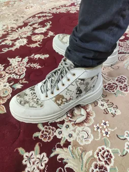 نیم بوت مردانه ایمن ترن مدل صحرا کد 1805