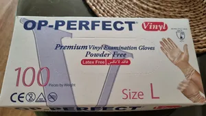 تجریه خرید دستکش وینیل اپی پرفکت مدل 100 سایز لارج بسته 100 عددی