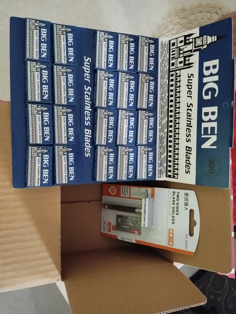 تیغ یدک بیگ بن مدل Super بسته 200 عددی