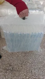 حوله یکبار مصرف یکتا بی بافت مدل G40plain سایز 40×75 سانتی متر بسته 200 عددی
