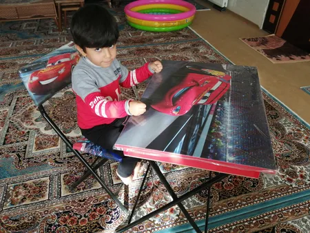 ست میز تحریر و صندلی طرح مک کویین