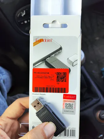 کارت‌خوان ارلدام مدل 2IN1 Card Reader USB-C OT97