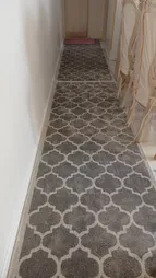 فرش ماشینی ساوین کد 4045 زمینه طوسی