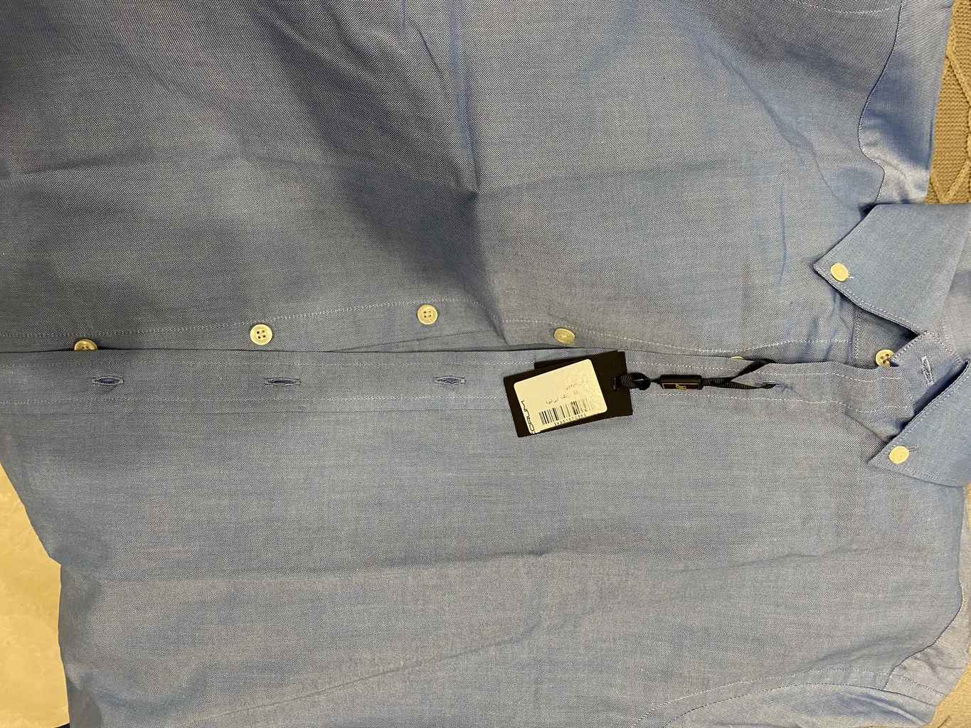 پیراهن آستین بلند مردانه کروم مدل 2420107