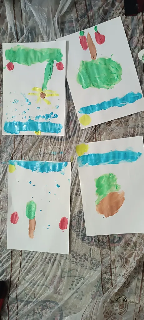 رنگ انگشتی 6 رنگ آریا مدل 7003