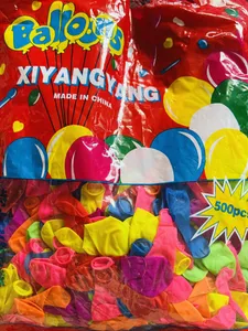 تجریه خرید بادکنک مدل bfd کد 6373 بسته 500 عددی