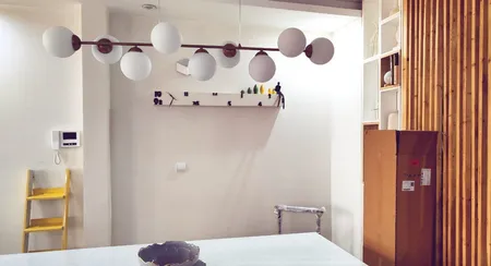 لوستر نه شعله چشمه نور کد A1230/9WT