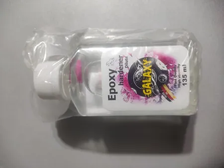 رزین اپوکسی شفاف گلکسی مدل CR906 حجم 400 میلی لیتر به همراه هاردنر