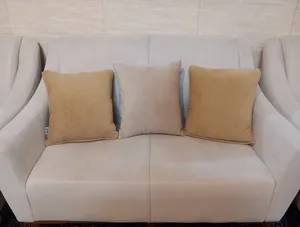 تجریه خرید کوسن کالامیر مدل مخمل راه راه حوله ای مجموعه 2 عددی