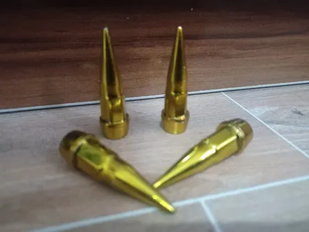 سر والف لاستیک خودرو مدل نیزه ای بسته 4 عددی