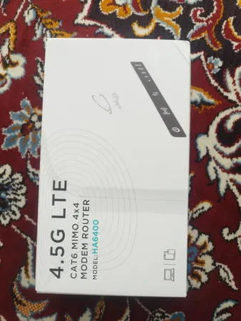مودم 4.5G همراه اول مدل MIMO 4x4-HA6400 به همراه کارت فعالسازی سیم‌کارت اعتباری و 300 گیگابایت اینترنت 1 ساله