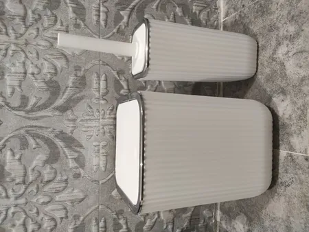 ست سطل و فرچه همارا طرح 4 گوش مدل بادبزنی زبرا