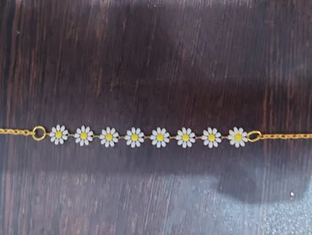 پابند زنانه مدل بابونه کد 482