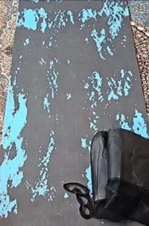 زیر انداز یوگا مدل Razor کد 2 ضخامت 6 میلی متر به همراه کاور