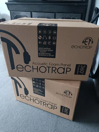 پنل آکوستیک اکوترپ مدل اکوستیک MD55.25.25.5 بسته 32 عددی