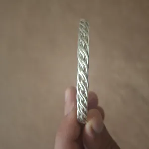 تجریه خرید دستبند نقره مردانه مدل ss032