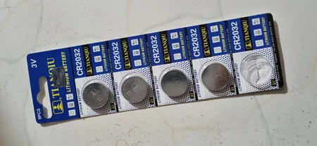 باتری سکه ای تیانکیو مدل CR2032 بسته 5 عددی