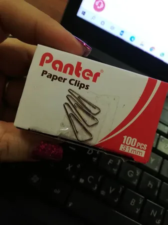 گیره کاغذ پنتر مدل متالیک سایز 28 میلی متر