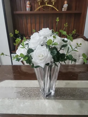 گل مصنوعی مدل رز هلندی کد PALIZ_1060