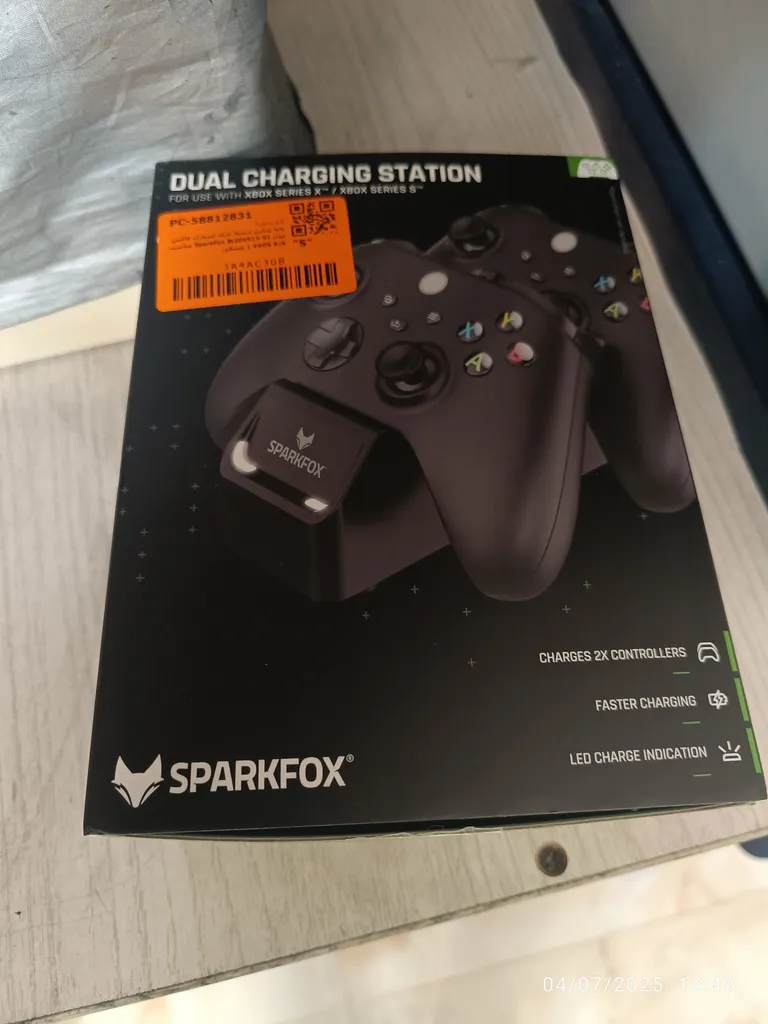 پایه شارژر دسته بازی اسپارک فاکس مدل 01-SparkFox W20X513 مناسب XBOX S/X