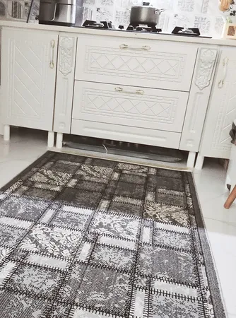 گلیم ماشینی جزیره طرح آرش