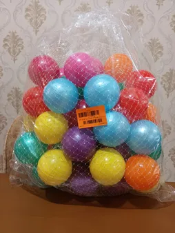 توپ استخر مدل شادی بسته 50 عددی سایز C