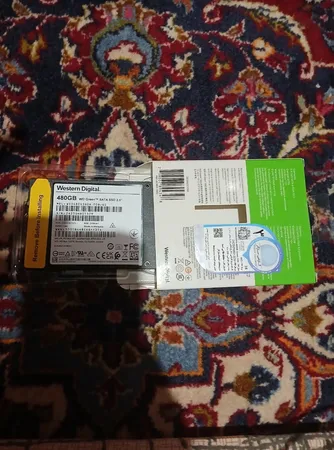 اس اس دی اینترنال SATA III وسترن دیجیتال مدل Green ظرفیت 480 گیگابایت