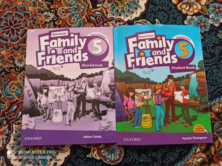 کتاب Family and Friends 5 اثر Tamzin Thompson انتشارات الوندپویان