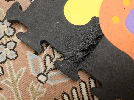 کفپوش تاتامی مدل حیوانات بسته ۹ عددی