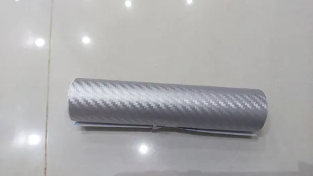 برچسب پارکابی خودرو نوین گراف طرح کربن مدل نواری کد NOVIN.G010 رول 2 متری