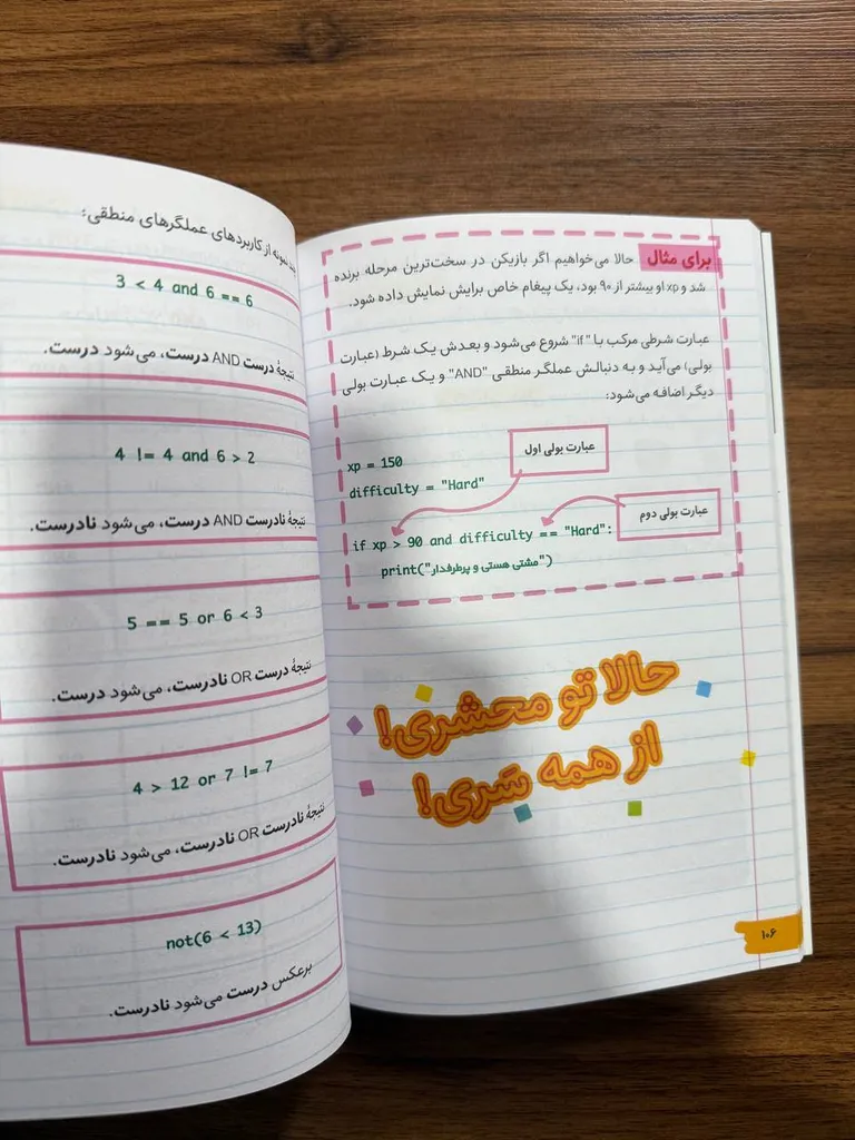 کتاب آموزش برنامه‌نویسی پایتون به زبان ساده اثر گرانت اسمیت ترجمه داود خاتمی نژاد نشر کیان