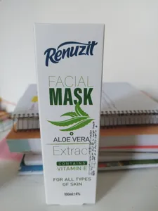 تجریه خرید ماسک صورت رینوزیت مدل آلوئه ورا حجم 100 میلی لیتر مجموعه 2 عددی