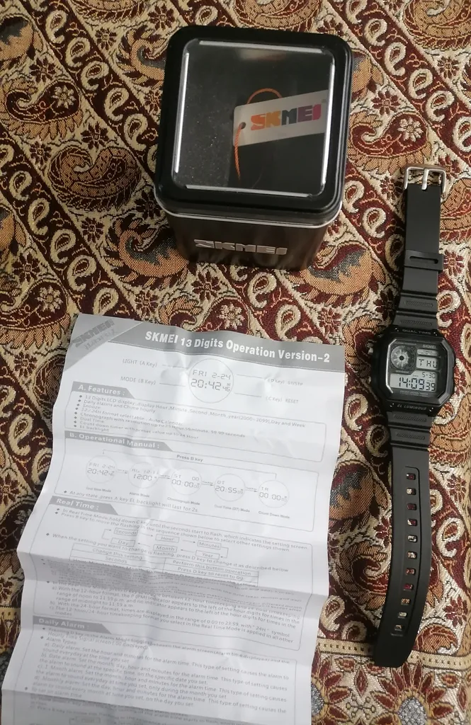 ساعت مچی دیجیتال اسکمی مدل 1299 کد 01