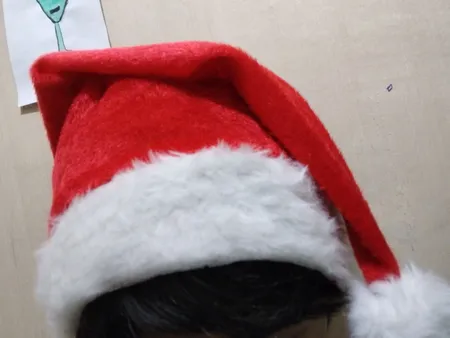 کلاه کریسمس پشمی مدل بابانوئل